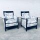 Set of Galaxy Peggy Low Armchairs Set by Umberto Asnago for Giorgetti, Italy, 1990s