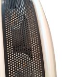 Lampada da terra Anni 70 in Ferro e Vetro di Murano Design Industriale