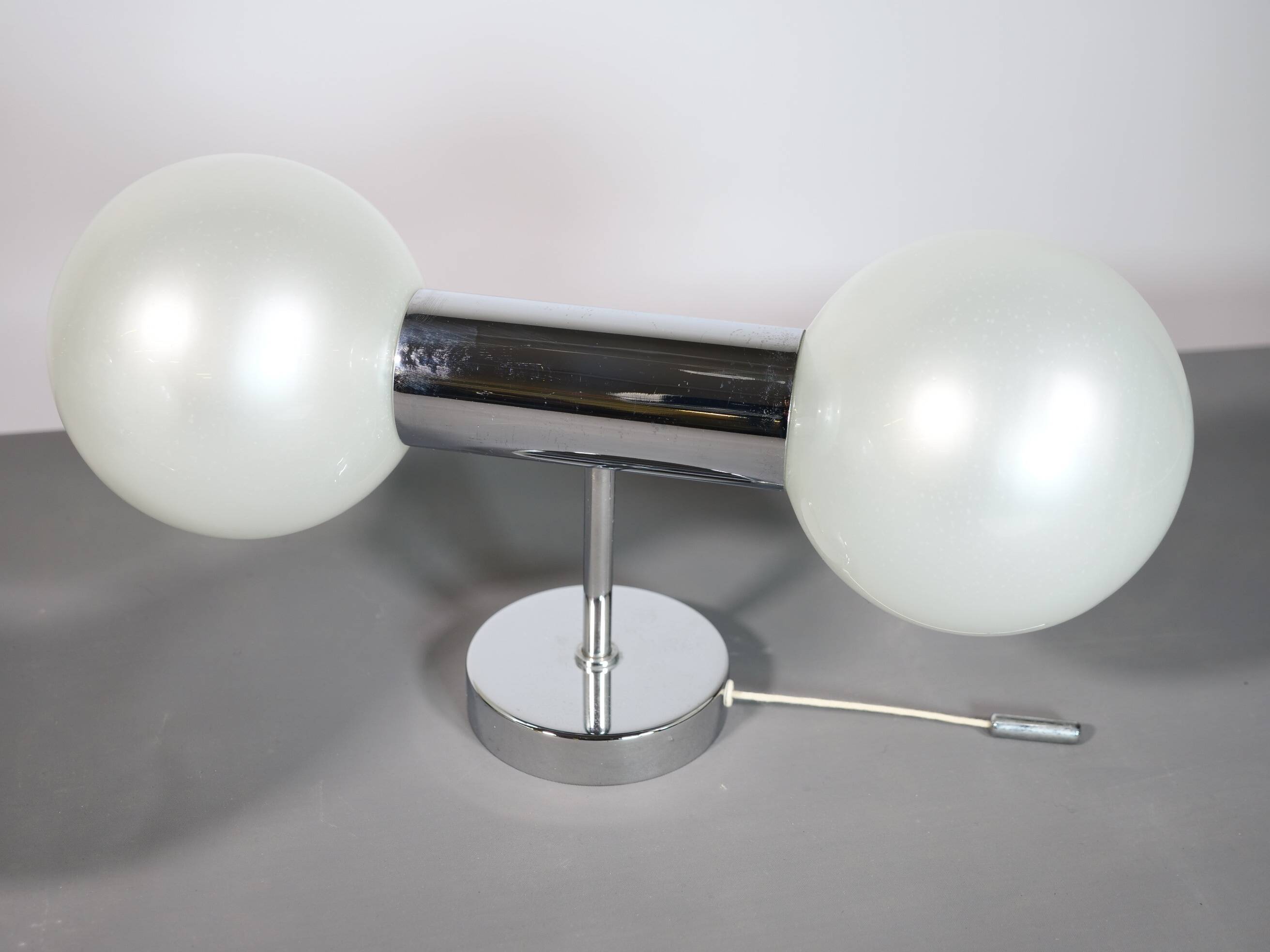 Space Age Wall Lights in Chrome by Motoko Ishii for Staff, 1970s