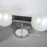 Space Age Wall Lights in Chrome by Motoko Ishii for Staff, 1970s