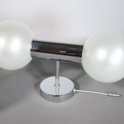 Space Age Wall Lights in Chrome by Motoko Ishii for Staff, 1970s