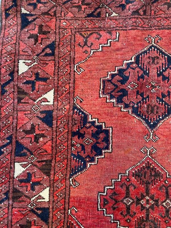 Old Afghan Turkmen carpet 85x148 cm