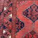 Old Afghan Turkmen carpet 85x148 cm