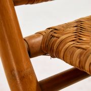 Foldable bamboo chair