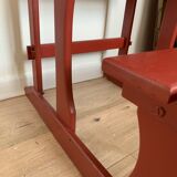 Red desk