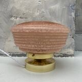 Clichy glass globe lamp
