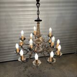 Bronze chandelier