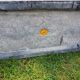 Old garden furniture in vintage stone
