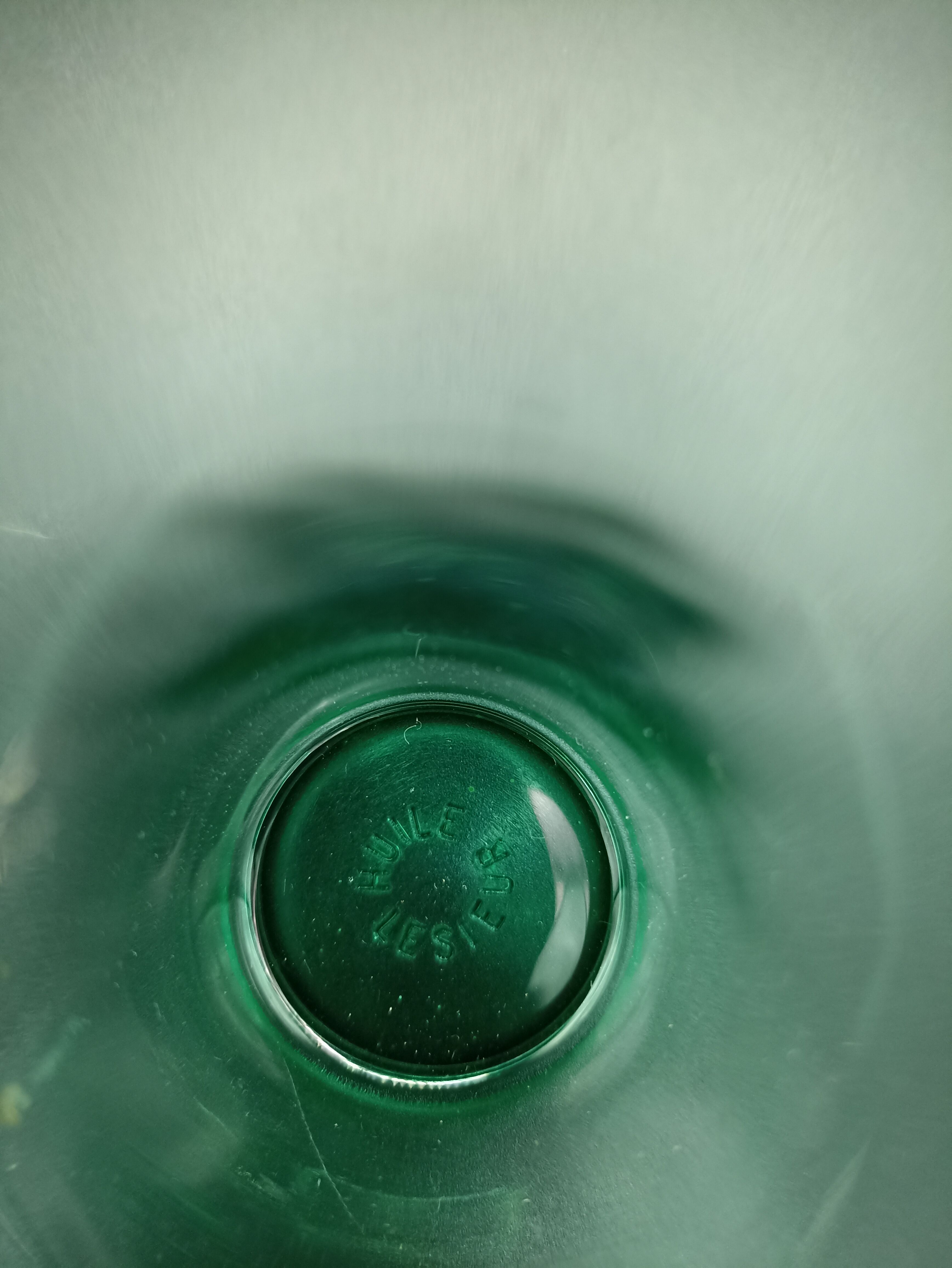 Advertising glasses Huile Lesieur