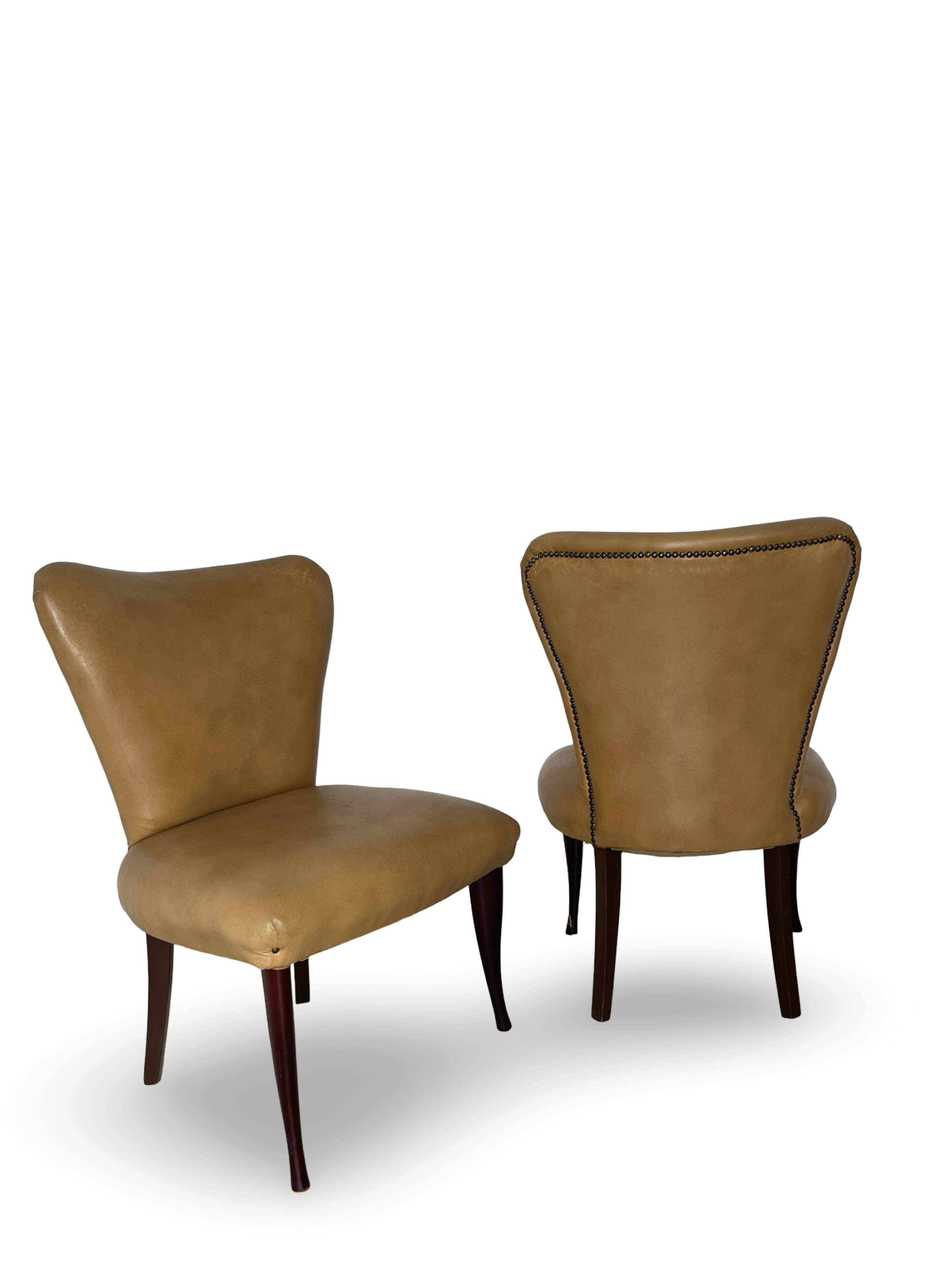 Chaises d'appoint italiennes années 1960