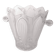 Crystal ice bucket from the 1960s to 1970s, height 23 cm.
