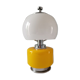 Italian glass table lamp, 70s