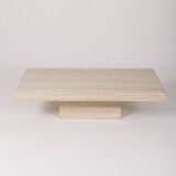 Travertine coffee table, 1970s
