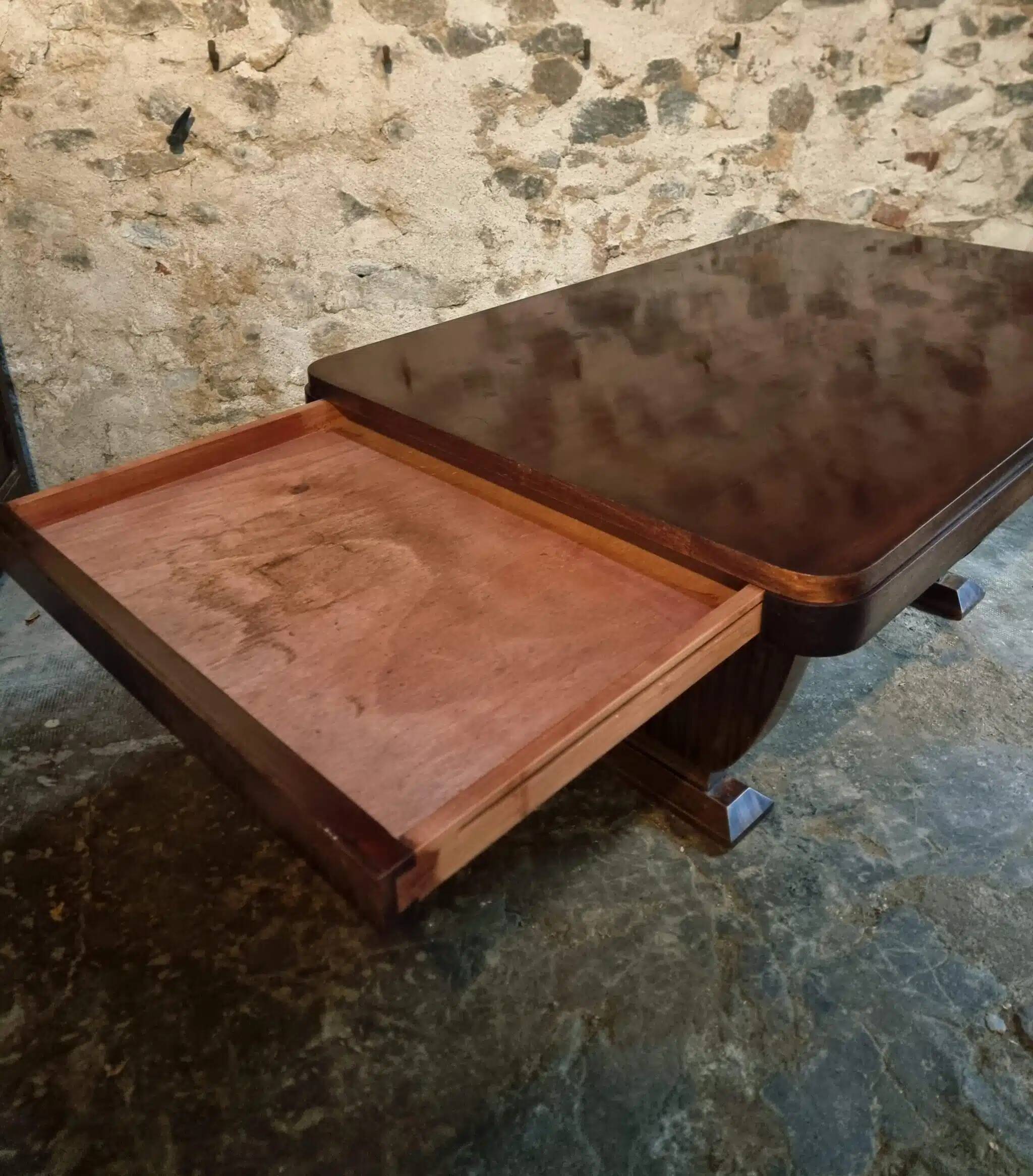 Antique French Art Deco dining table — 1920s