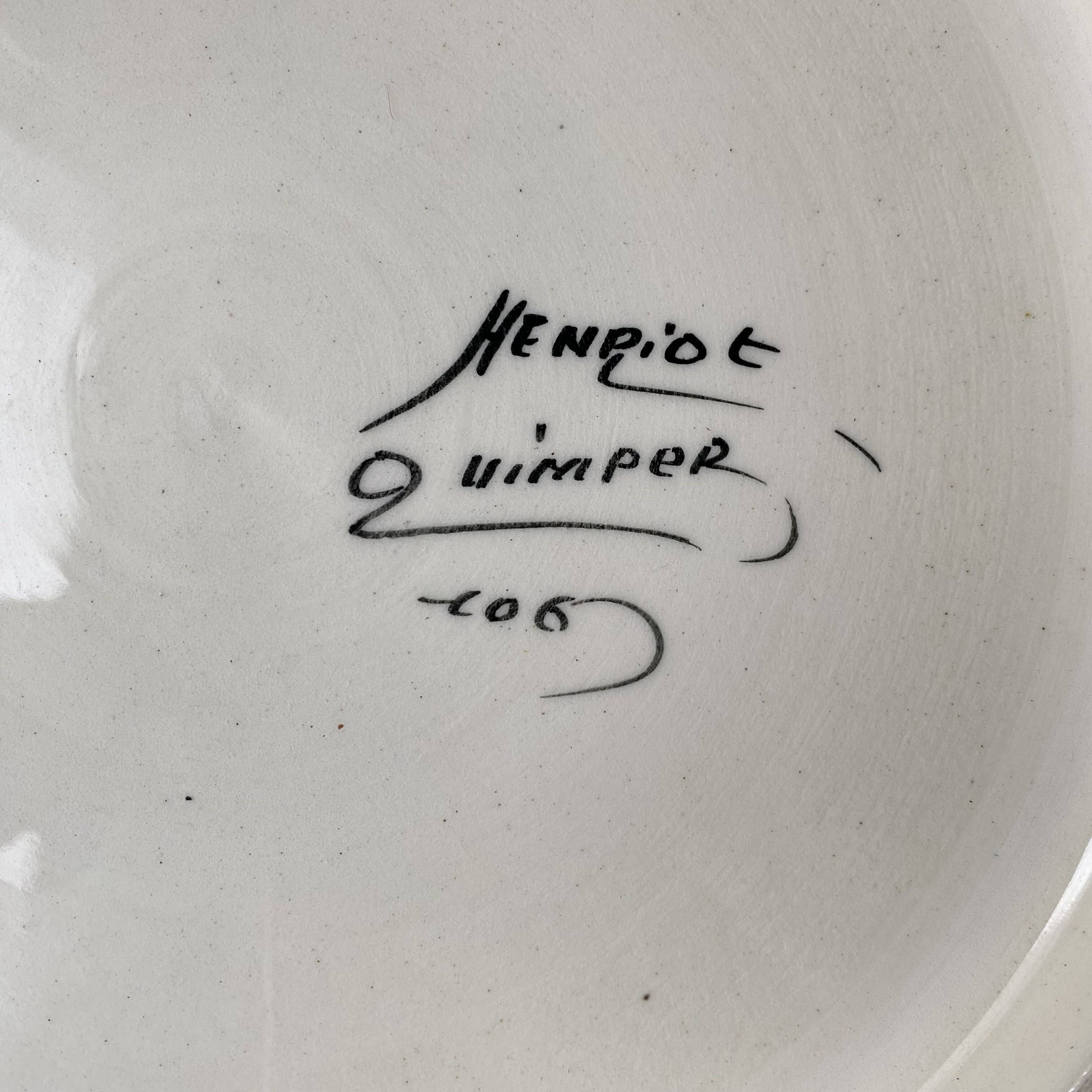 Henriot trivet, Quimper, Brittany