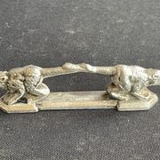 6 porte-couteaux zoomorphes - Orfèvrerie REX