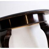 Table console en acajou avec Pearl Row des années 1860