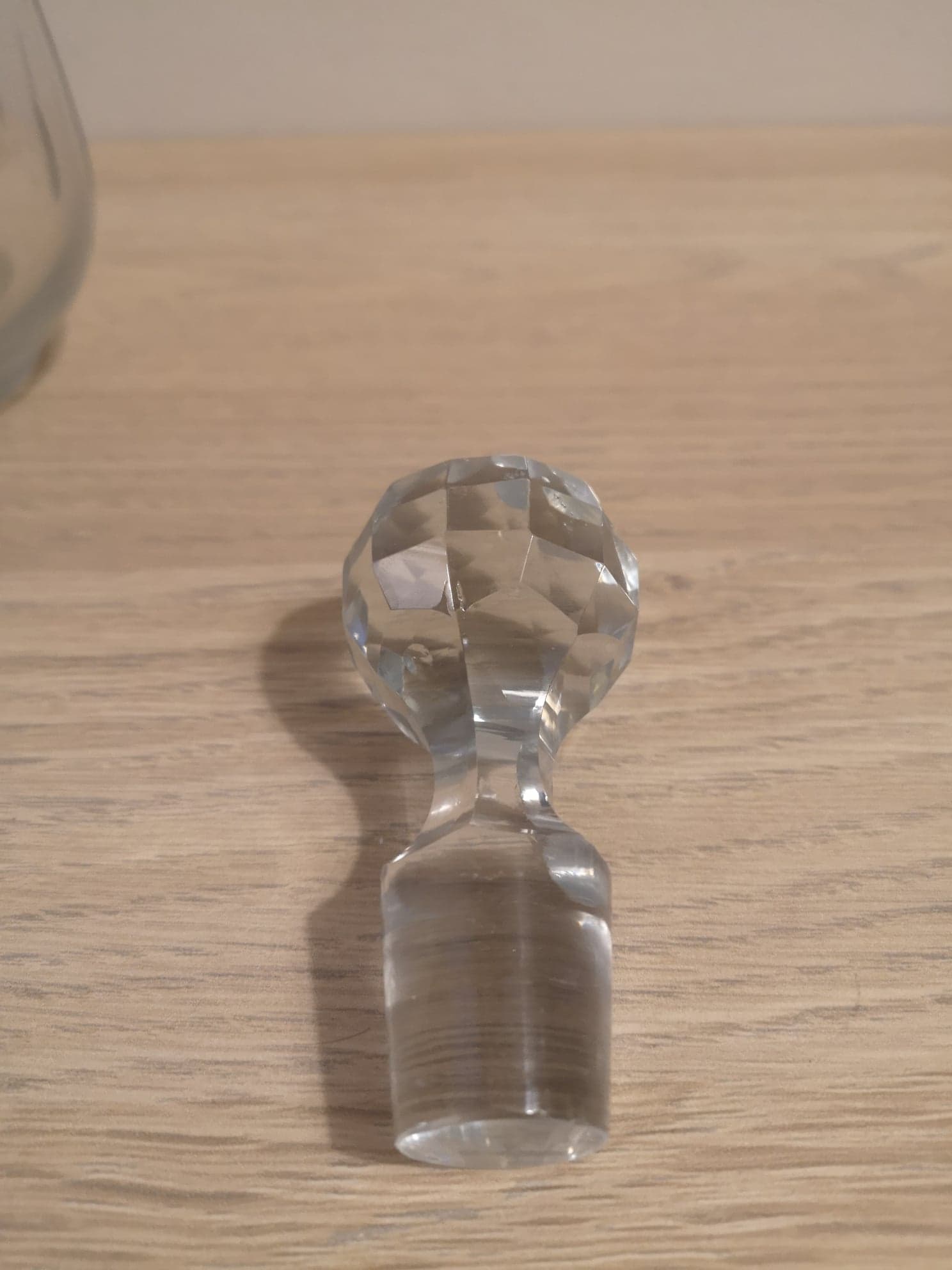 Cut crystal carafe - circa 1930