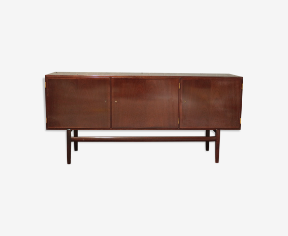 Enfilade en acajou Ole Wanscher pour Poul Jeppesen Rungstedlund, Danemark des années 1960
