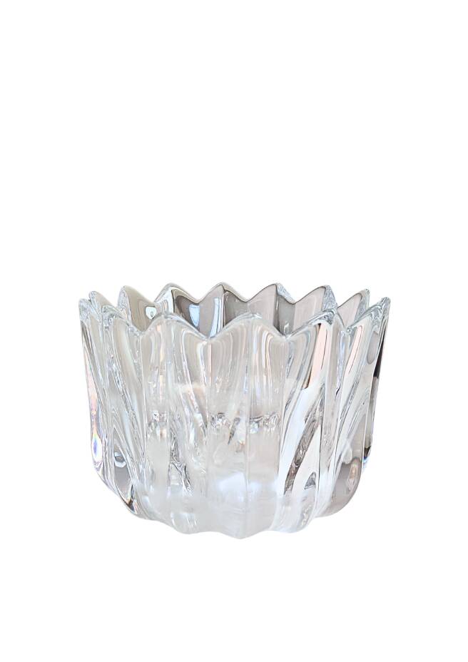 Bowl / crystal vase Orrefors by Jan Johansson — 1970s