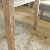 Large solid oak farmhouse table with two drawers 260 cm x 100 cm
