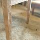 Large solid oak farmhouse table with two drawers 260 cm x 100 cm