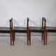 Chaises de salle à manger en teck HW Klein pour Bramin années 1960