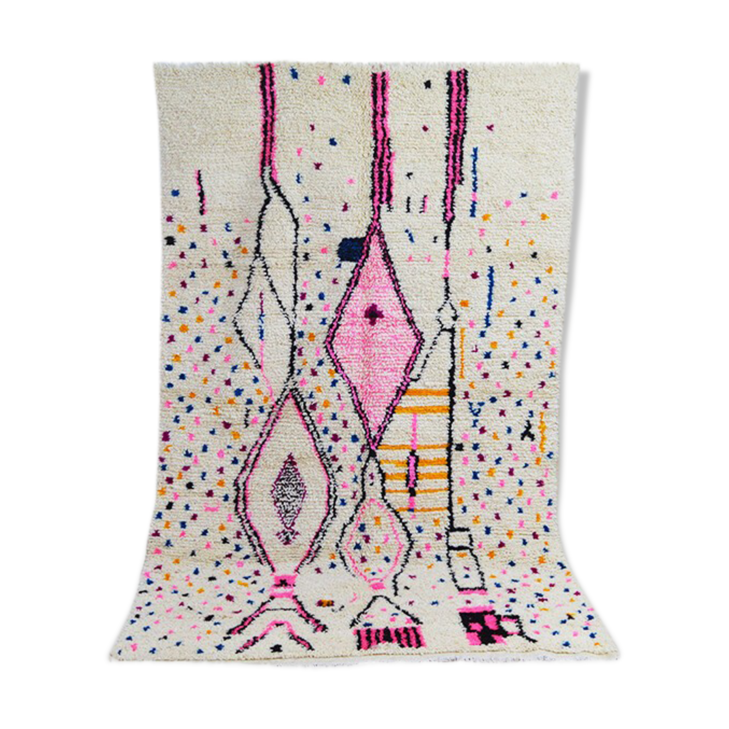 Moroccan berber carpet 254x147cm