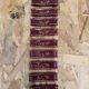 Set of 9 vintage earthenware knife holders