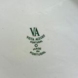 Large vase with Far Eastern porcelain decoration from Portugal Vista Alegre