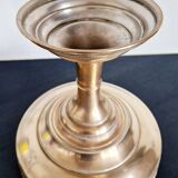 Coupe sur pied métal doré début XXème