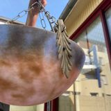 Vintage glass paste pendant