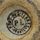 Old jam pot, stoneware, Paul Langeron, Pont des Vernes,