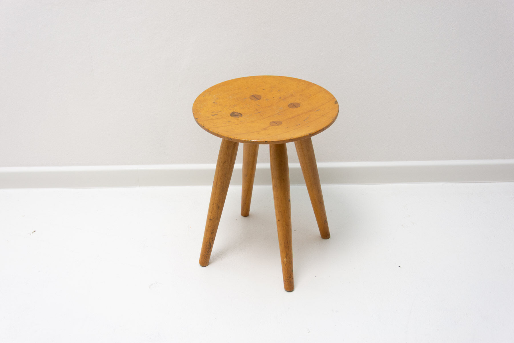 Mid century stool by ÚLUV, 1960´s, Czechoslovakia
