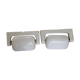 2 ceramic and opaline wall lamps 1940