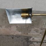 Adjustable brass vintage floor lamp