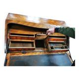 Rosewood desk/secretary, antique brand from the late 18th century.