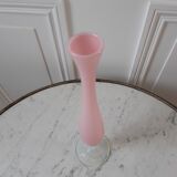 Pink opaline vase 50s-60s