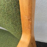Curved wooden chairs by Wilhelm Ritz for Wilkhahn 1960/1970 - Set of 2