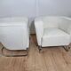 Fauteuils Chromés par Jindrich Halabala, Set de 2