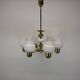 Golden Chandelier by Kamenicky Senov, 1970s, Czechoslovakia
