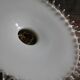 Dented opaline hanging lamp