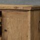 Chest of drawers made from solid 19th-century oak, handcrafted from reclaim