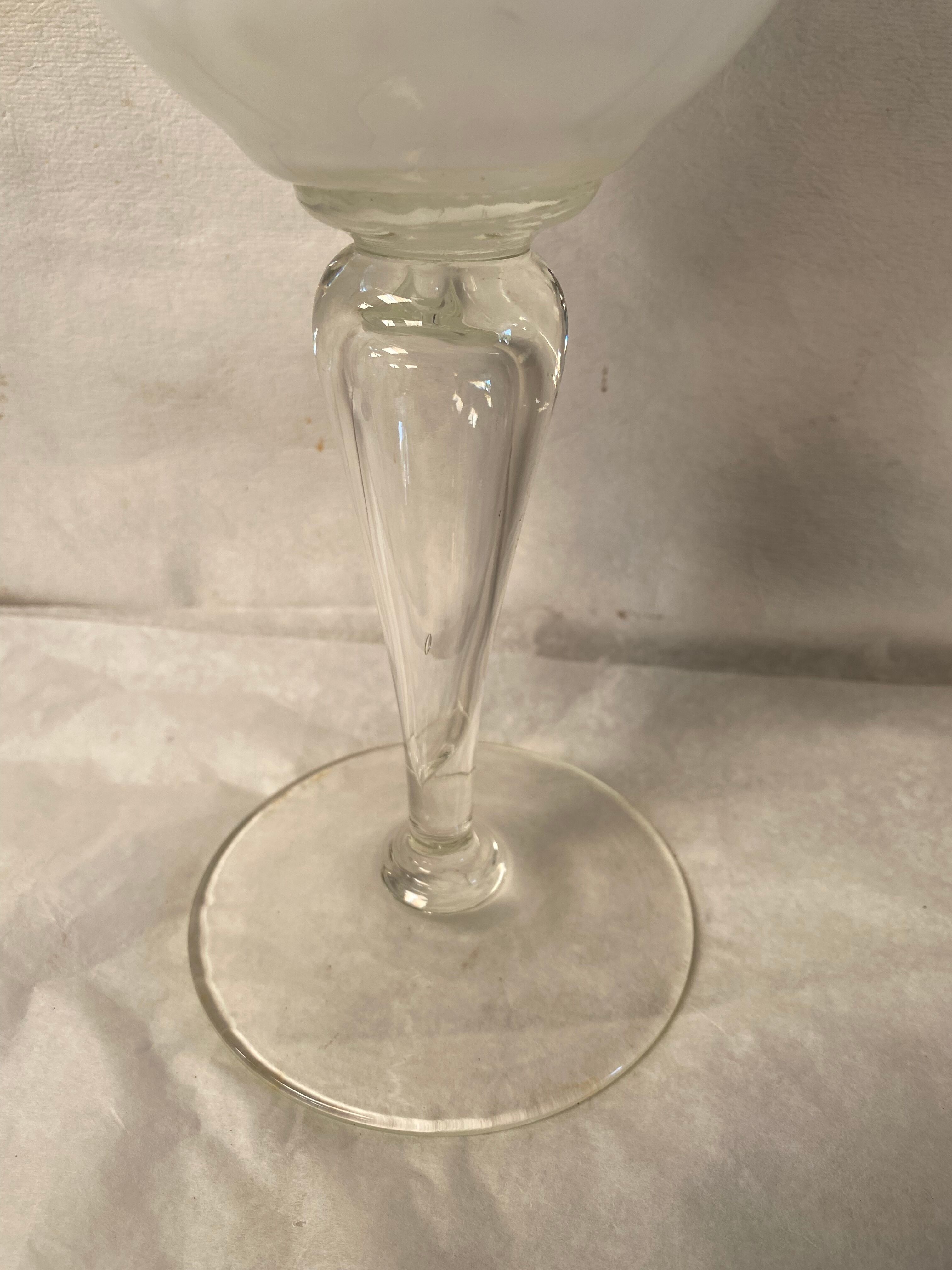 Vintage opaline vase