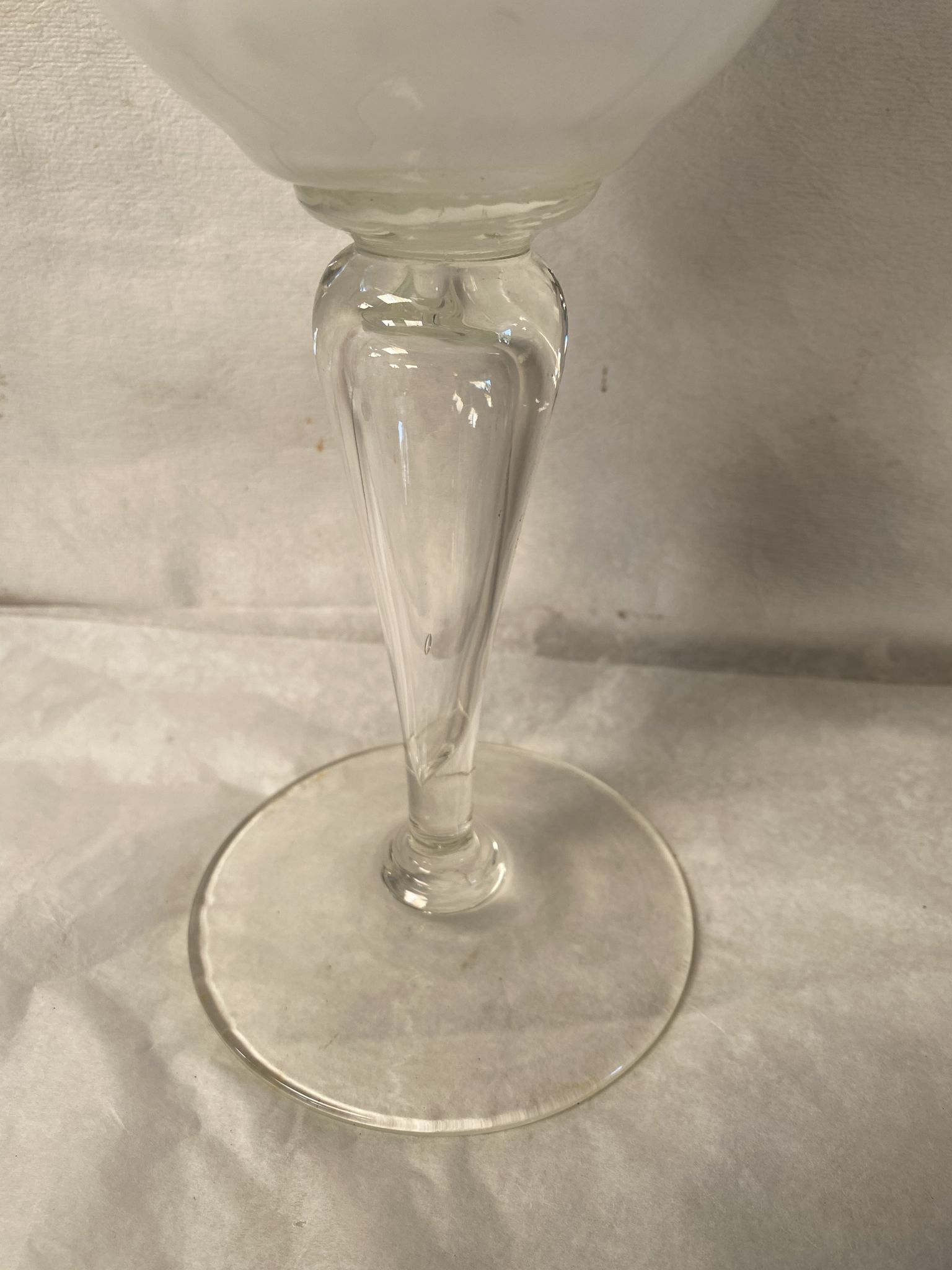 Vase en opaline vintage