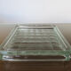 Paved  glass ashtray 50s 60s
