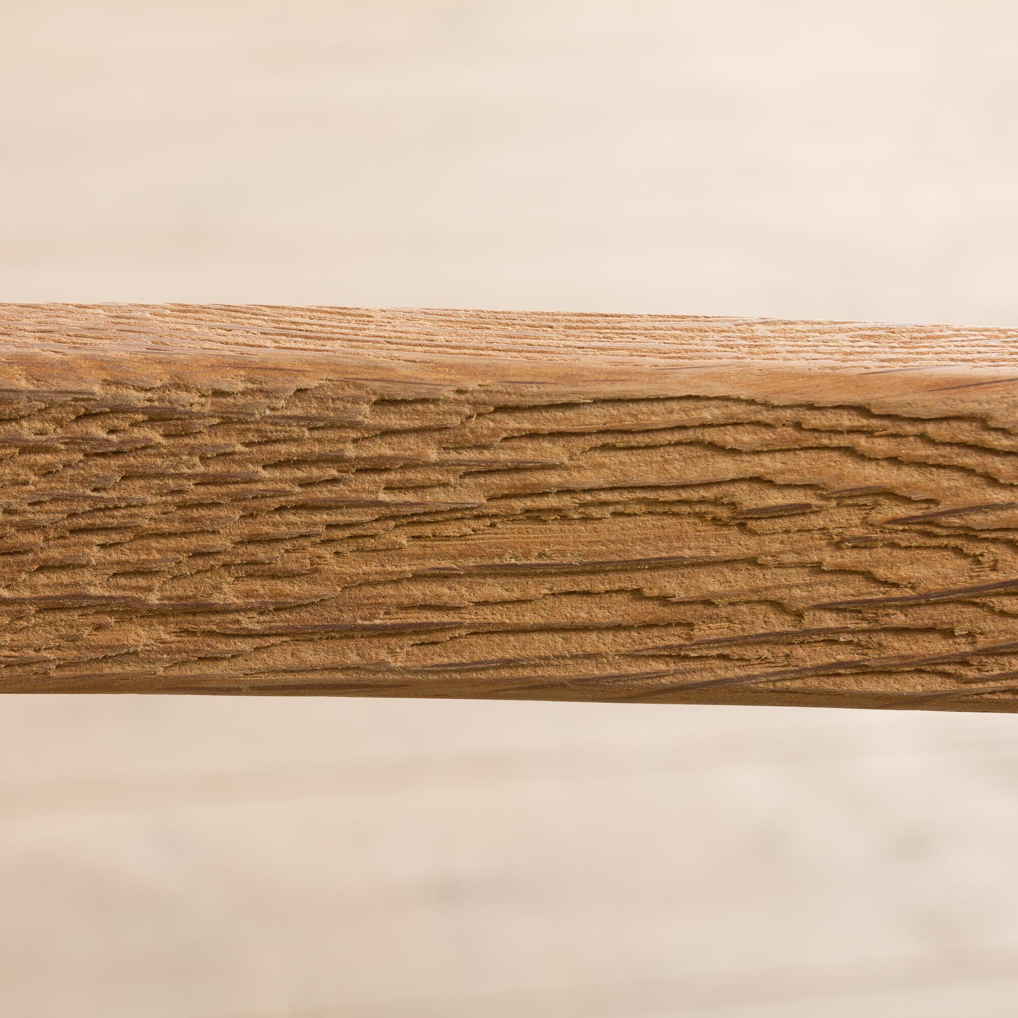 Set Of 6 Mid Century oak dining chairs by Fritz Hansen, natural wool upholstery, 1950s