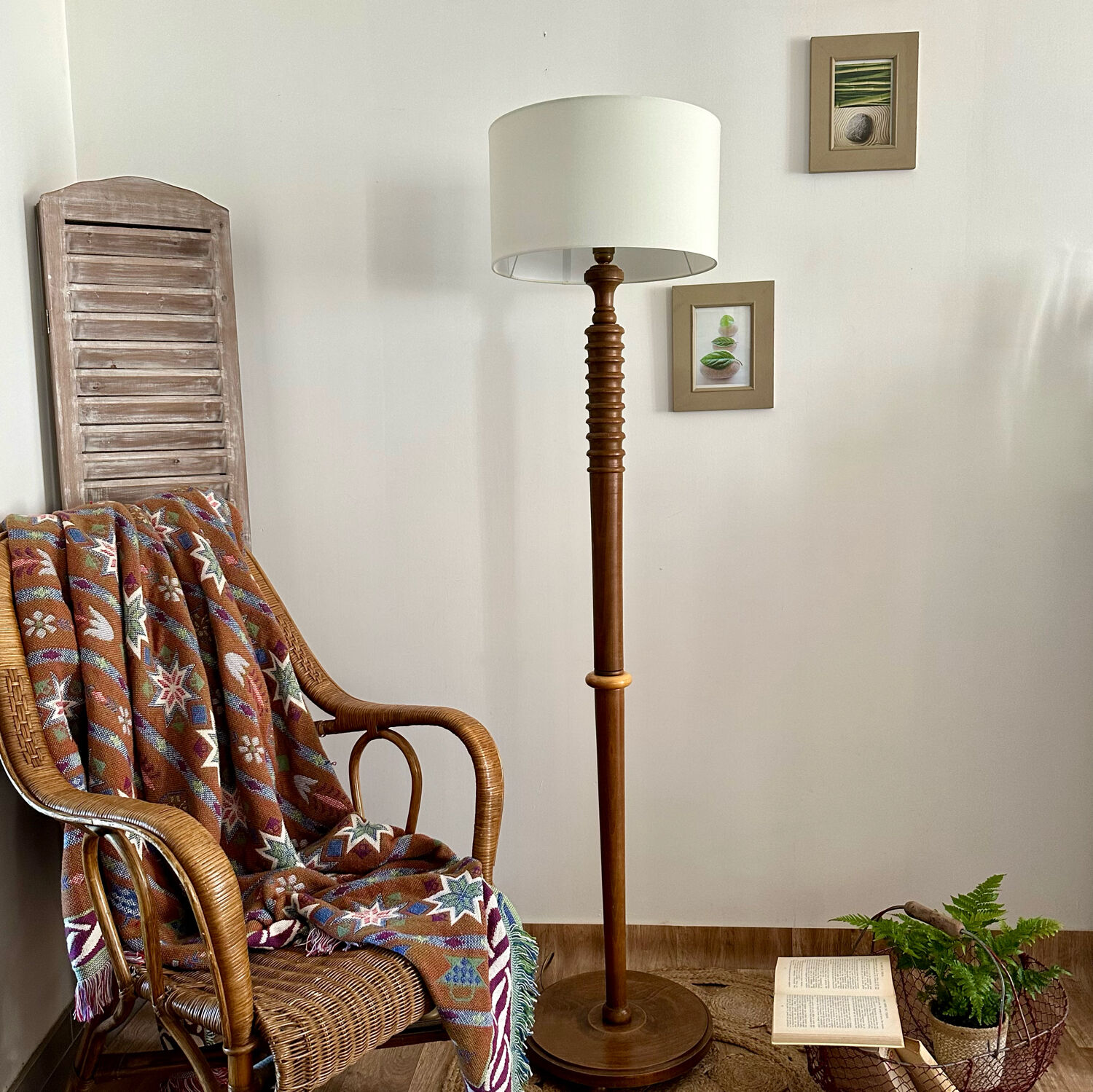 Vintage floor lamp 40s