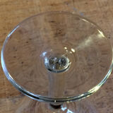 Six old balloon glasses