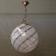 Murano glass ball chandelier from the 70s.